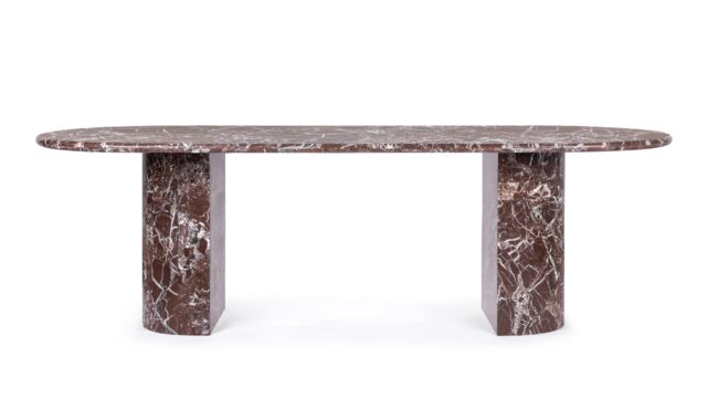 The Dante – Rosso Levanto Marble, 98in