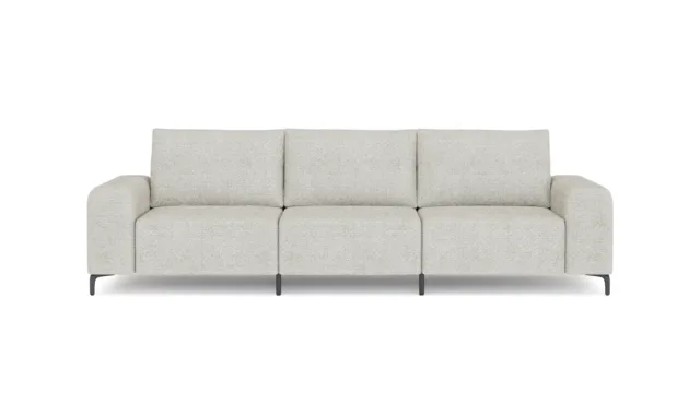 Morgana – White Boucle, Three Seater Sofa