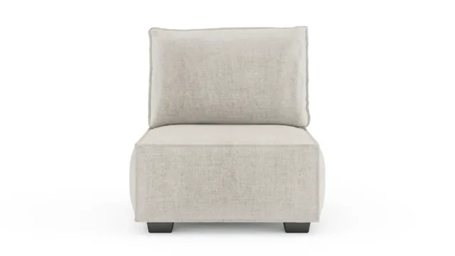 Elaine – Beige Linen, Armless