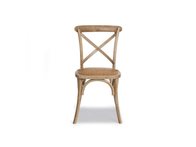 Crossback Dining Chair – Oak, Classic