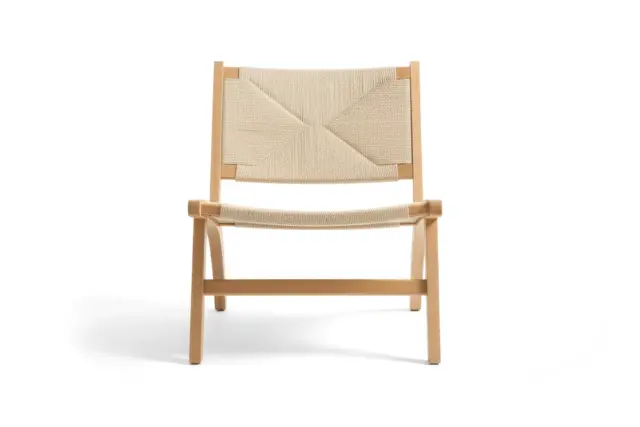 Accent Chairs – Beech, Paper Cord