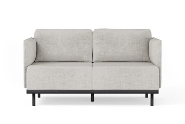 Matilda – Beige Linen, Two Seater Sofa