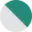 Forest Green Velvet and Chrome Base