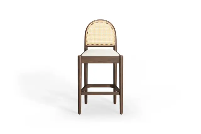 Yuna – Walnut, Bar Stool