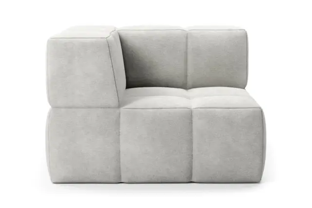 Natura Terra – Light Grey, Left Corner Module