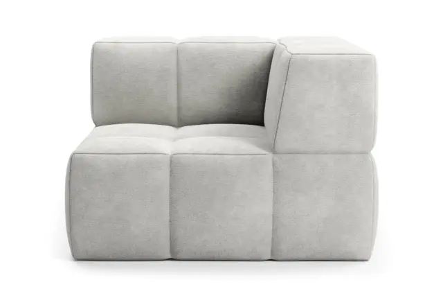 Natura Terra – Light Grey, Right Corner Module