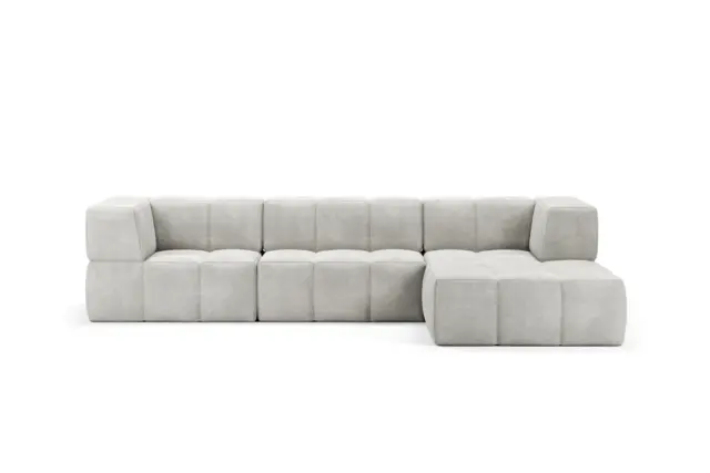 Natura Terra – Light Grey, Corner Sofa