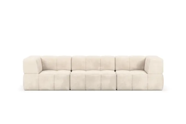 Natura Terra – Beige, Three Seater Sofa