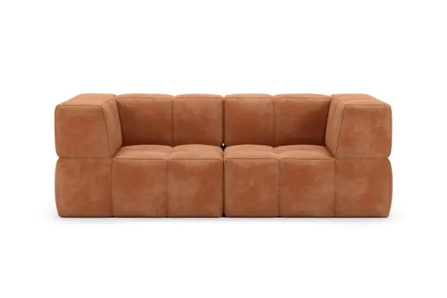 Natura Terra – Terracota Red, Two Seater Sofa